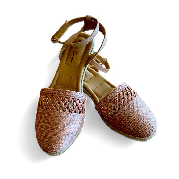 Pink Espadrille Sandals by Me Too - Picture 1 of 3